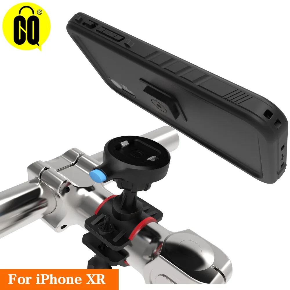 Bike phone holder Motorcycle GPS Handlebar Bicycle phone stand Mount for iPhone XR Shockproof Case 360 Rotate (5)