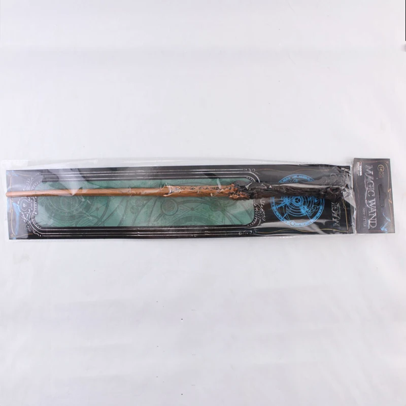 [new] Simple magic wand Harri Potter Magic Magical Wand Albus Dumbledore Old Wand Elegant Playing Game Cards Gifts toy Movie