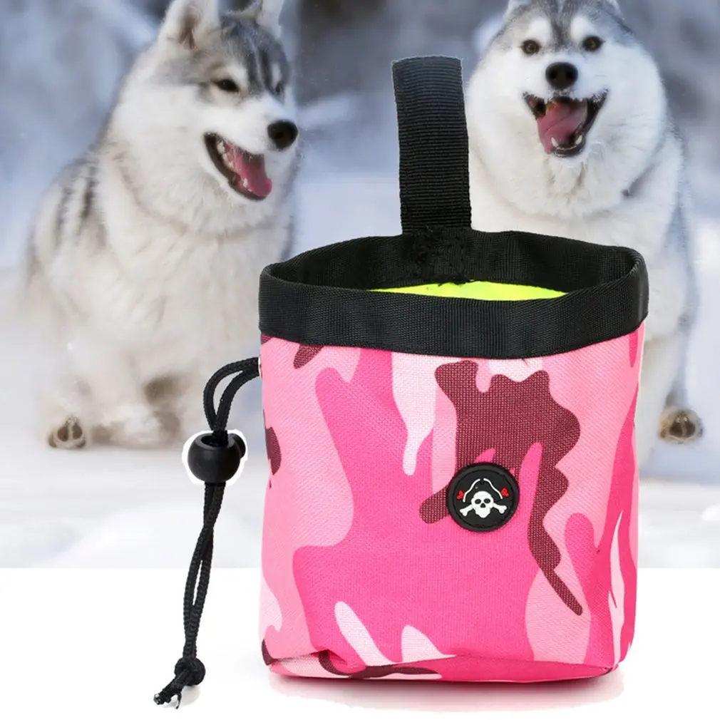 

Portable Dog Training Pouch Pet Treat Bag Doggie Pet Feed Storage Pocket Pouch Snack Reward Waist Bag for Outdoor Travel