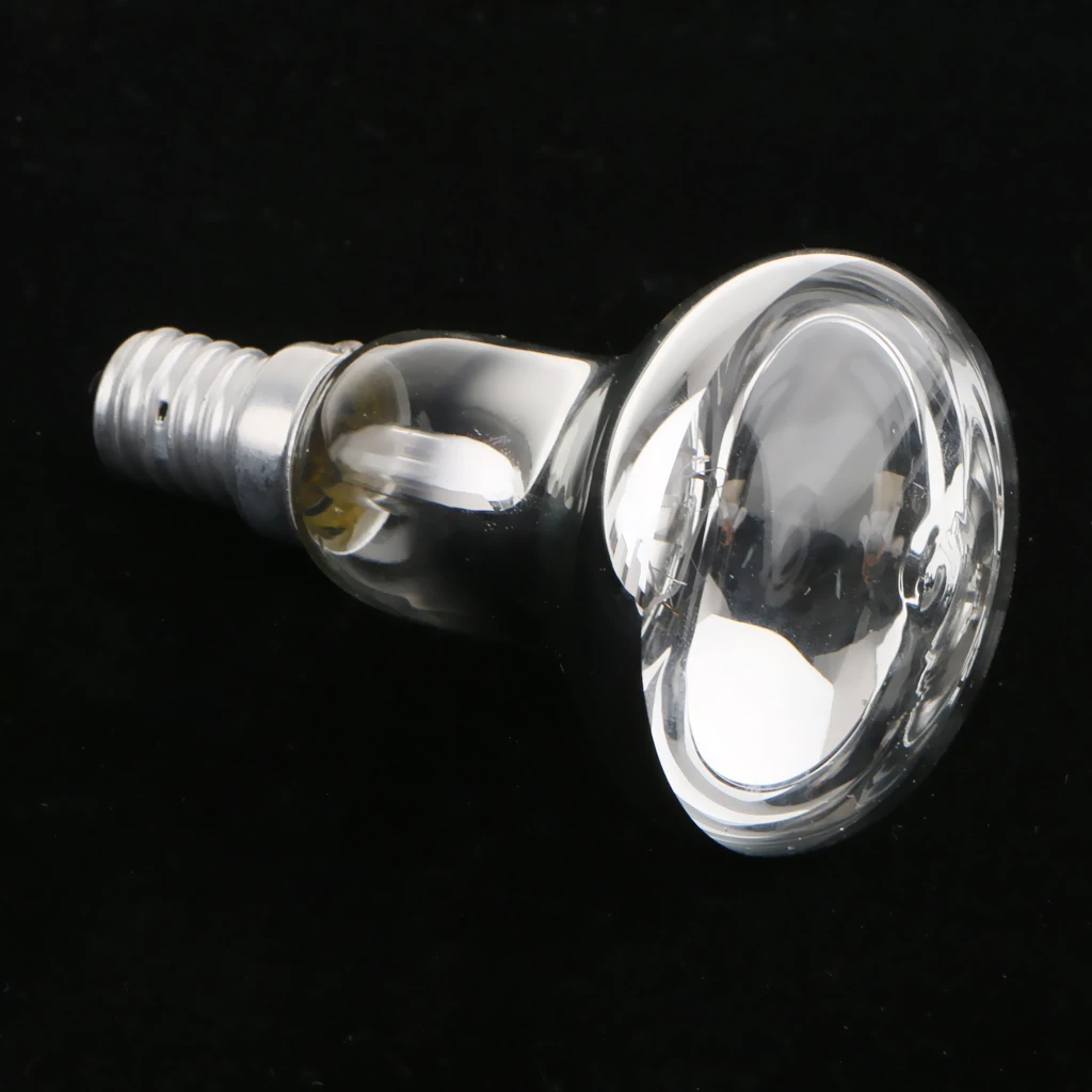 5-Piece R50 Reflector Tungsten Filament Spotlight Bulb   Lamp SES E14 Screw Base 60W