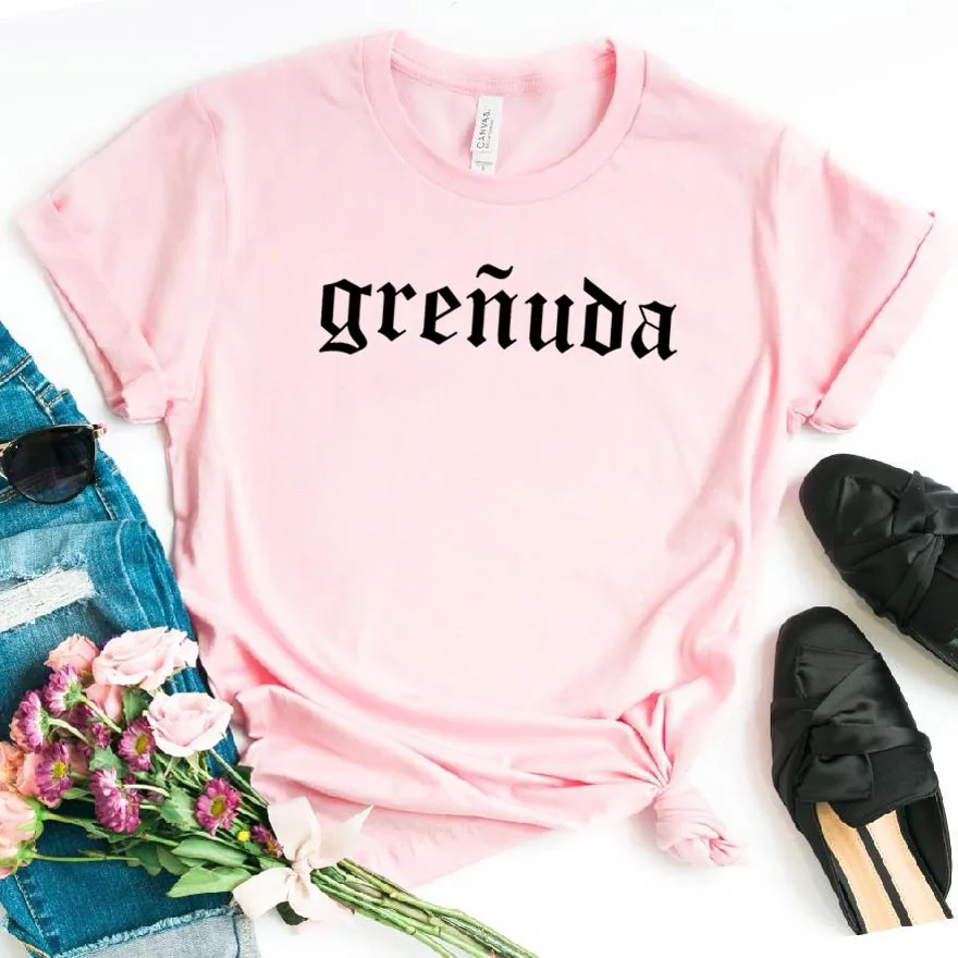 

Grenuda Women tshirt Cotton Casual Funny t shirt For Lady Girl Top Tee Hipster Ins Drop Ship NA-123