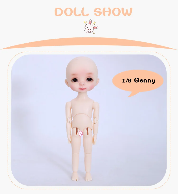 Dollbom Genny 1/8 BJD SD куклы мальчик и девочка игрушки на день рождения Рождественский подарок