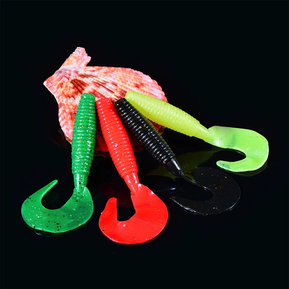 Силиконовая приманка Sunlure 10 шт легко Шайнер 7 см Swimbait мягкие приманки 3 5g
