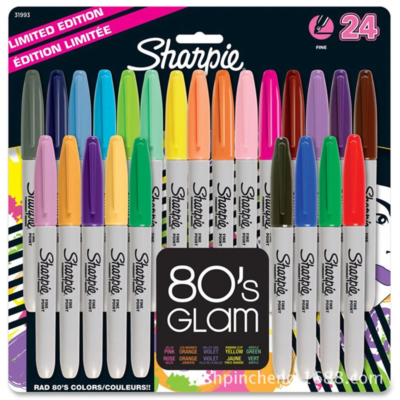 

12/24 Colors Sharpie Permanent Markers Art Marker Sharpie Pen Fine Point Art Markers Drawing Manga Design Art Set Supplie