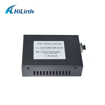 

High quality 10/100/1000M single-mode Single fiber/duplex fiber SFP optical media converter