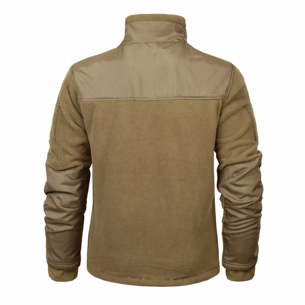 Mege брендовая осенне-зимняя Тактическая Военная одежда армейская мужская куртка теплая Polartec флисовая Лоскутная мужская куртка