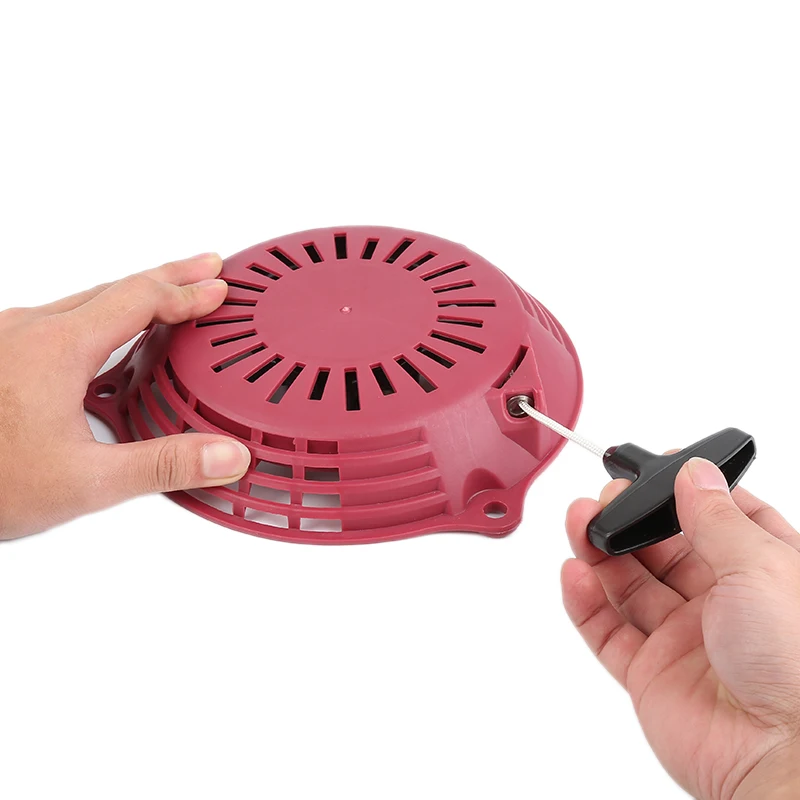 

Red Car Pull Start Recoil Starter for Honda GCV135 GCV160/A/A0/LA/LE EN2000 Buggwell hand starter motor