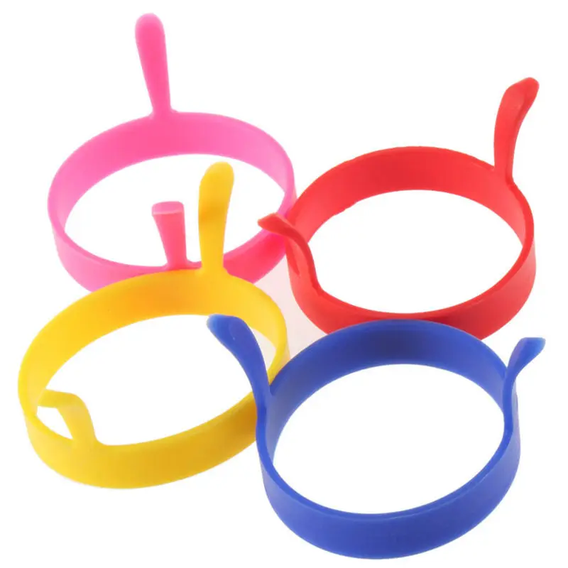 1Pcs Silicone Fried Frier Oven Poacher Pancake Egg Poach Ring Mould Kitchen ( Random Color) 1Pcs Silicone Fried Frier Oven Poacher Pancake Egg Poach Ring Mould Kitchen ( Random Color)