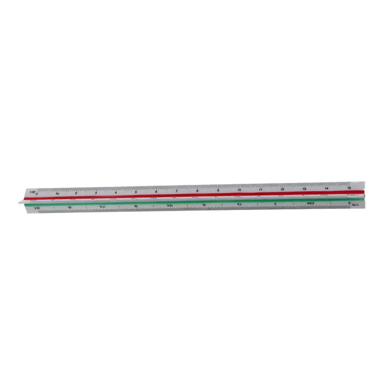 

1:20 1:25 1:50 1:75 1:100 1:125 Engineer Metric Triangular Scale Ruler