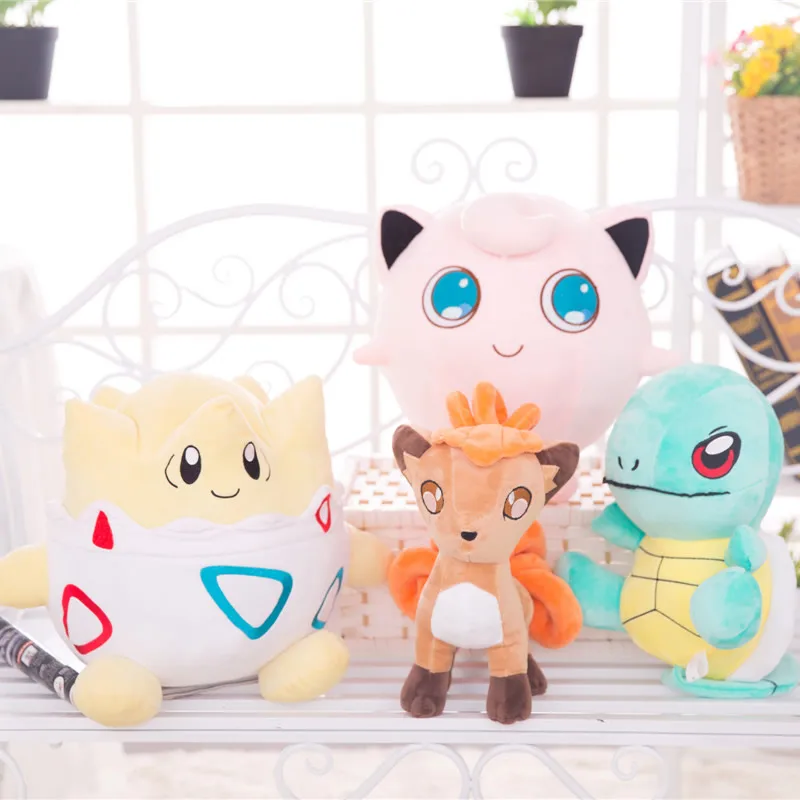 Высокое качество Mew Рисунок Плюшевые игрушки куклы Gengar Charmander Bulbasaur Jigglypuff игрушка
