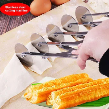 

7 Wheel Stainless Steel Pastry Cutter Kitchen Baking Tools for Cookies Dough Cake LBShipping