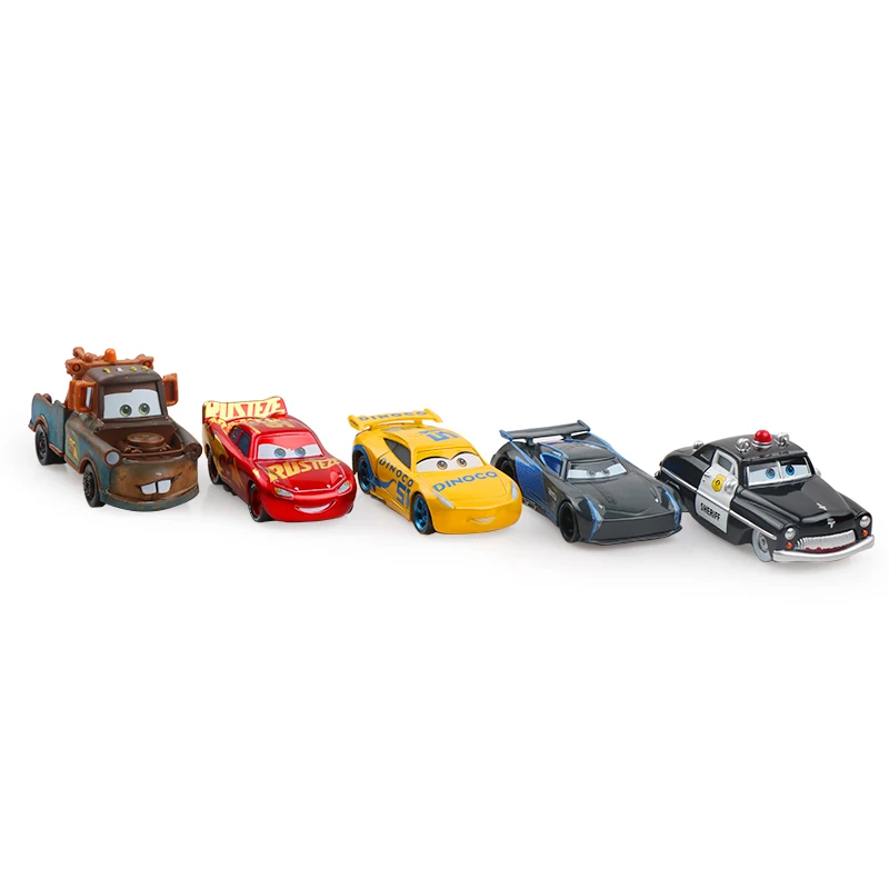 Disney Pixar Cars 2 3 Lightning McQueen Mater Jackson Storm Ramirez 1:55 литая под давлением модель автомобиля из металлического сплава рождественские детские игрушки подарки