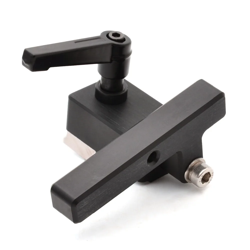 

High Quality Miter Track Stop for T-Slot T-Tracks Woodworking Tool Miter Track Stop Mayitr DIY Manual New