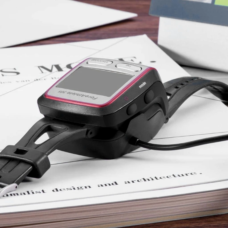 OOTDTY USB зарядное устройство Подставка с зарядным устройством для Garmin Forerunner 205/305 gps Смарт часы 1 м