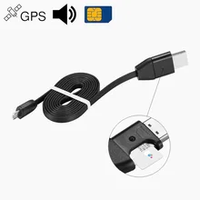 Gps отслеживание активности устройства сигнализации трекер автомобиля локатор USB кабель зарядное устройство для iPhone Android, Слушайте звук GSM GPRS