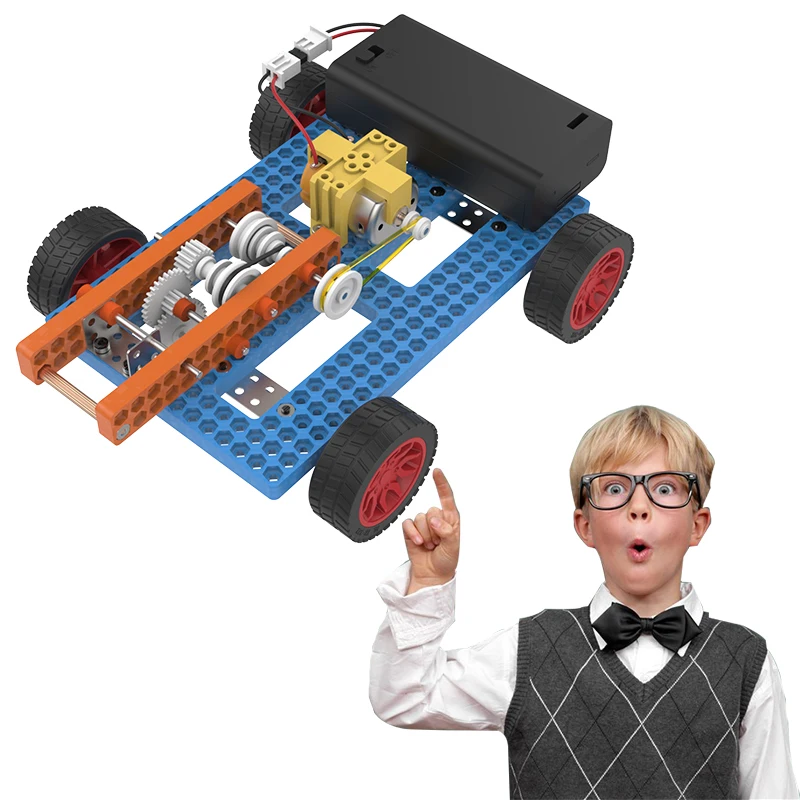STEM Kids Toy School Science Toy DIY Belt Shift Children Educational Science Toys Kit Learning Education Toys for Children