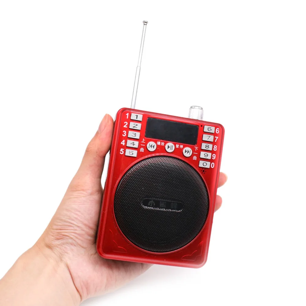 Портативный усилитель голоса громкоговоритель FM радио TF MP3 плеер для обучения учителя