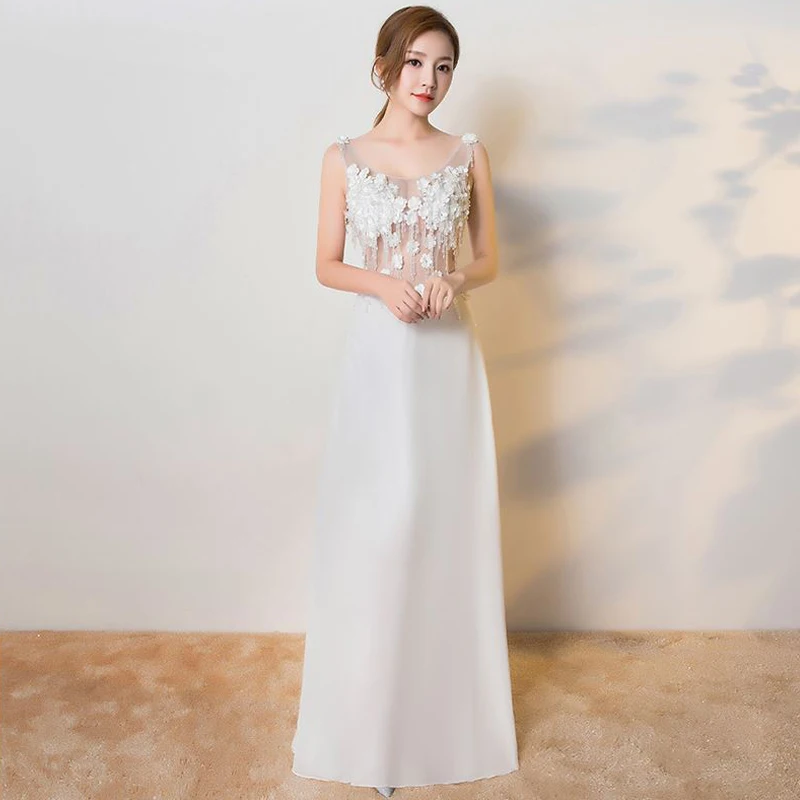 Gala Pour Proms De Date élégante Soirée 2018 Appliques Femme