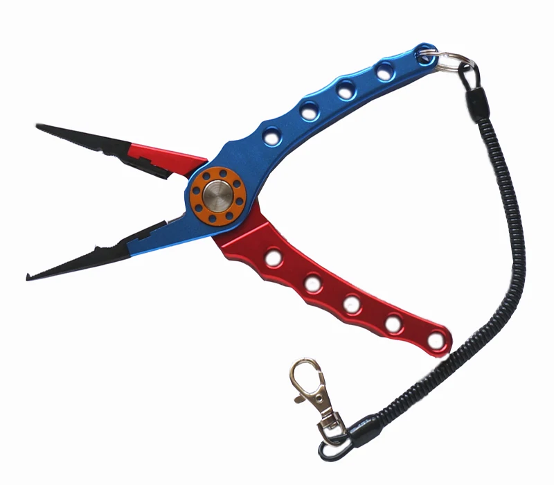 

High quality aluminum multifunction pliers lures / fishing pliers / Space aluminum handle outdoor lures scissors / fishing