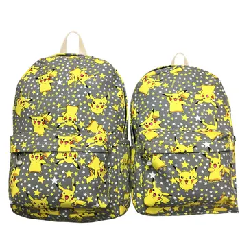 

Yellow Monster Fashion Canvas Backpacks Rucksacks Cartoon School Backpack Casual student Bags travel Knapsack Unisex New