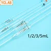 YCLAB 1/2/3/5mL Volumetric Pipettes Glass Class A with One Mark and Belly Laboratory Chemistry Equipment ► Photo 1/4