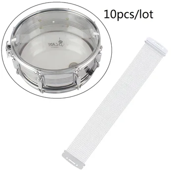 

14 Inch Snare Drum Belt Spring Belts Strap Wire for Snare Drums Part Restoration Replacement Sound Line Accessories Ring 10pcs