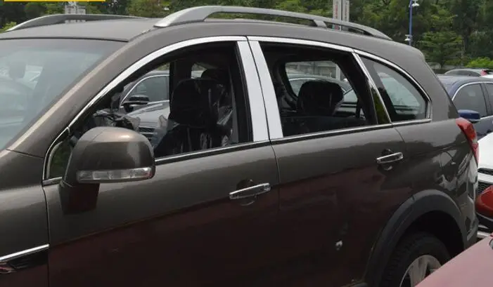 Window exterior Excent auto automobile modification accessories decoration car styling protecter 2012-2017 FOR Chevrolet Captiva