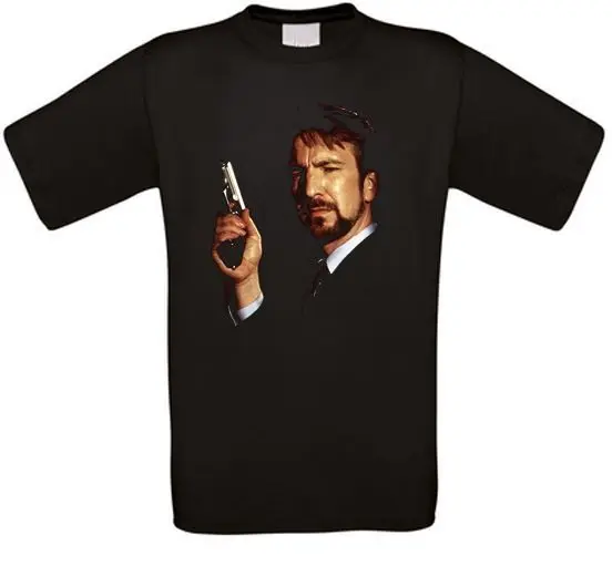 

Alan Rickman Hans Attore Di Gruber Legend T-Shirt tutte le taglie nuovosummer t-shirt Tops
