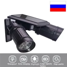 Солнечный садовый светильник 14 Светодиодный точечный светильник s водонепроницаемый PIR датчик движения на солнечных батареях светильник светодиодный солнечный светильник s наружная лампа безопасности