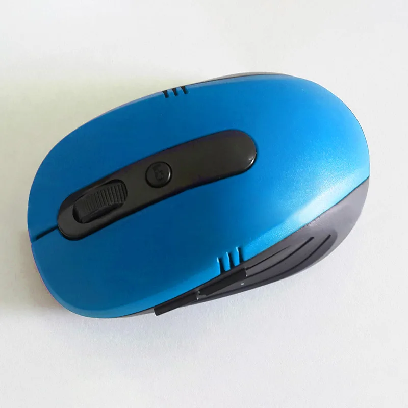 

Hot Sale Five Colors 2.4GHz Wireless Mouse USB Optical Scroll Mice for Tablet Laptop Computer Luxury