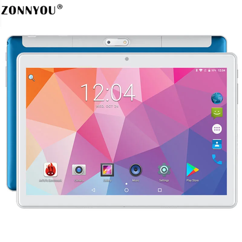 

2.5D Steel Screen 10.1 inch Tablet PC Android 7.0 Octa Core 3G Call 4GB RAM 64GB ROM Dual Wi-Fi Bluetooth Tablet PC