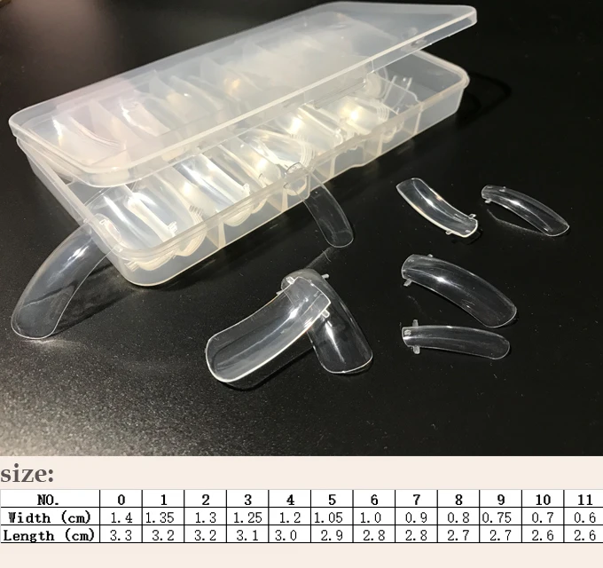 

Free Shipping - 120pcs / box Dual Form Nail System For UV GEL Acrylic Nail Art Mold Tips Decoration