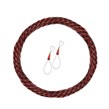 

Electrician Wire Cable Threading Device Running Puller Leads with 2pcs Steel Rope Connector LO88