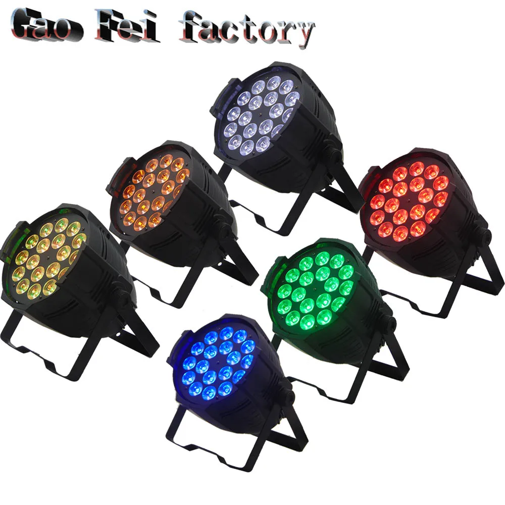 

Stage Light Par Can 18x12w RGBW 4in1 Led Par dmx wash Stage Lighting DJ Disco Show Club Party Lights