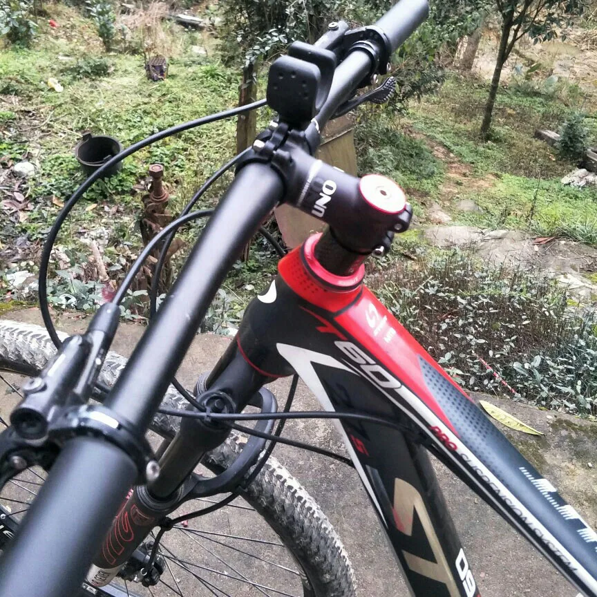 UNO вынос руля велосипеда стволовых углеродное волокно MTB дорожный велосипедный вынос руля 31,8 угол 17/35*70/80/90/100/110/120/130 мм Bicicleta potencia