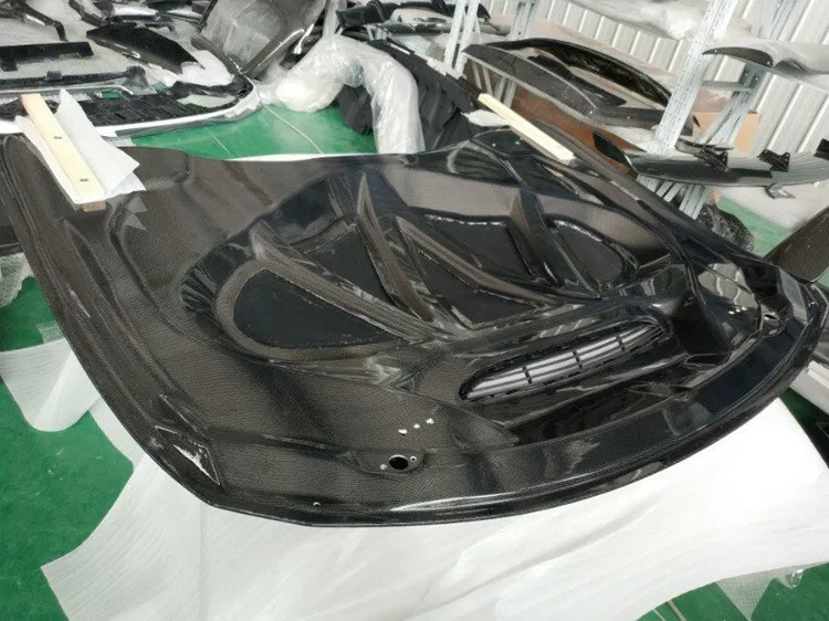 GTS carbon fiber hood cover fit for F82 M4 to GTS style Bonnet (1)