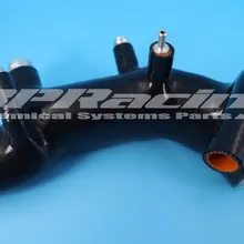 Силиконовые впуска воздуха индукции шланг для Subaru Impreza GC8 EJ20 WRX STI Ver3/4 черный