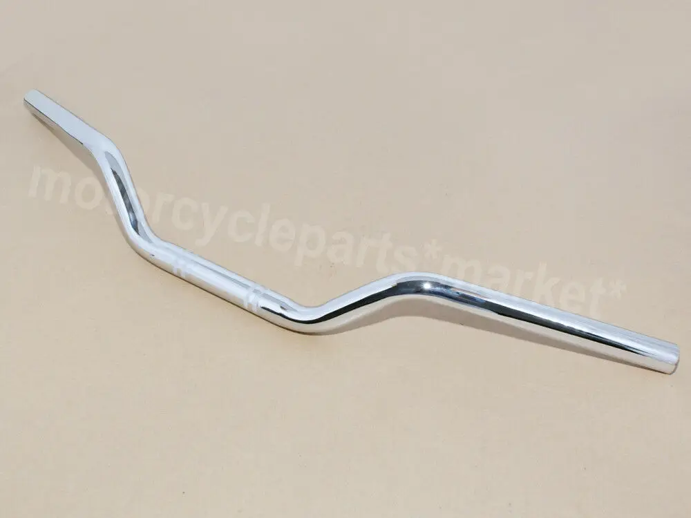 Для Honda Kawasaki Yamaha Suzuki Harley Chopper Bobber Кафе Racer мотоцикл руль управления для мотоциклов " 25 мм Chrome перетащите трекер бар