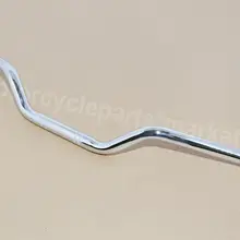 Для Honda Kawasaki Yamaha Suzuki Harley Chopper Bobber Кафе Racer мотоцикл руль управления для мотоциклов " 25 мм Chrome перетащите трекер бар