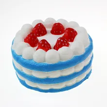 Мягкие игрушки в виде тортов медленно поднимающийся мягкие для сжатия мягкие Лизун для детей игрушки весело Давление выпуск slime игрушка в подарок