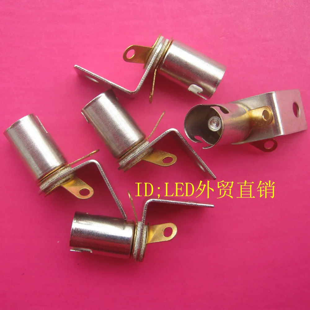 

BA9S bayonet LED machine meter lamp auxiliary lamp bulb seat detection BA9S 9 mm light bulb holder