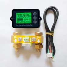 Testeur de batterie, Coulomb compteur coulomètre indicateur de capacité détecteur LiFePo testeur de coulomètre 50A 100A 350A TK15 