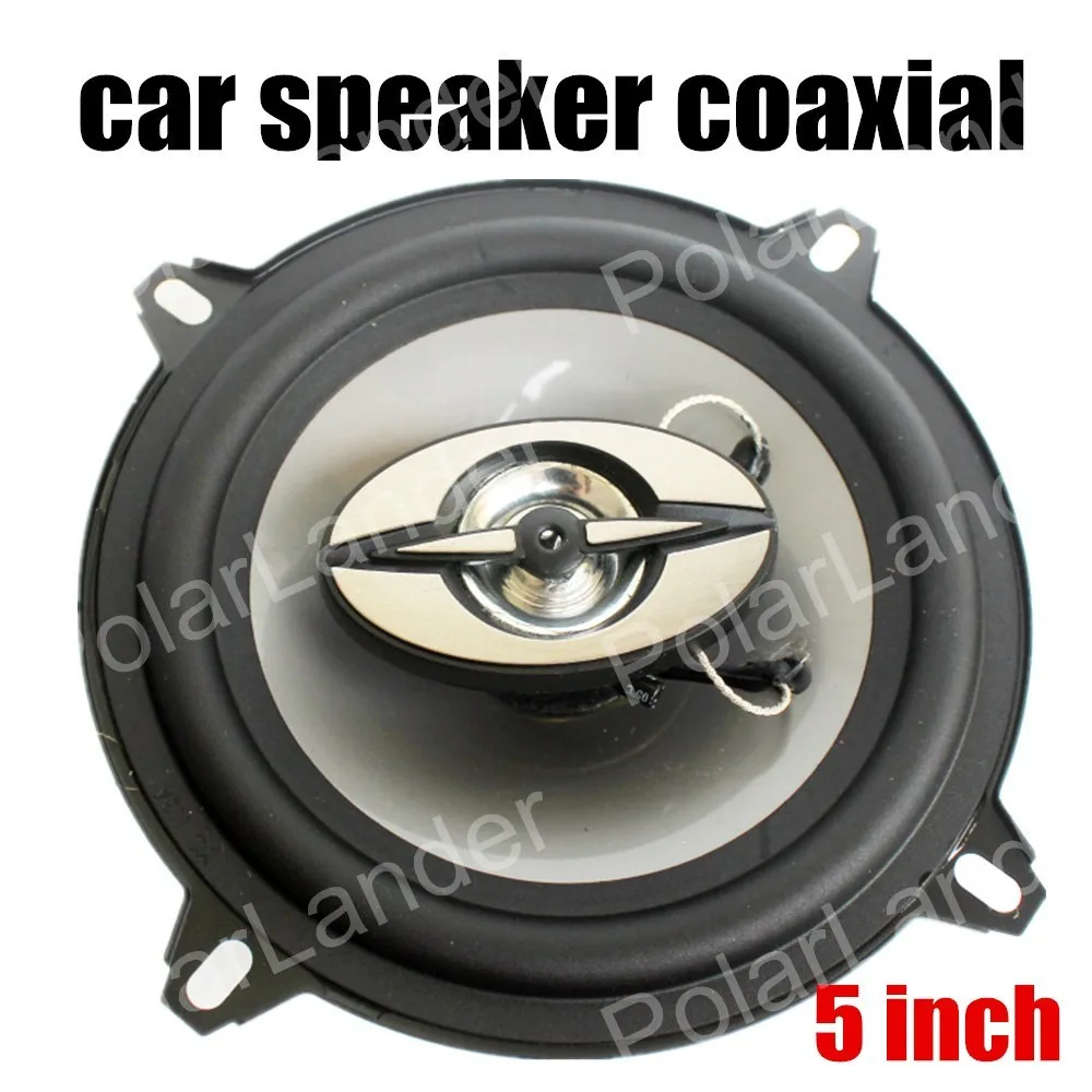 new arrival 2 pcs Sound bass tweeter 5 Inch Coaxial Car Speakers Car