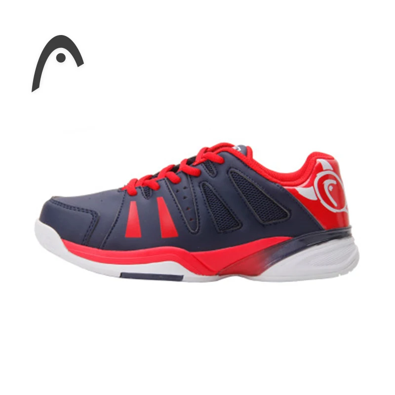 

HEAD Kid's Tennis Shoes Original Red Breathable PU Damping Professional Tennis Sneakers For Boy For Girl Zapatillas Para Tenis