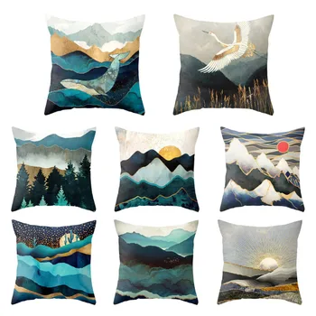 

Creative Anime Pillow Case 45*45cm Home Decor Cushion Cover Polyester Throw Pillowcase Pillow Covers For Bedroom Sofa Decorative