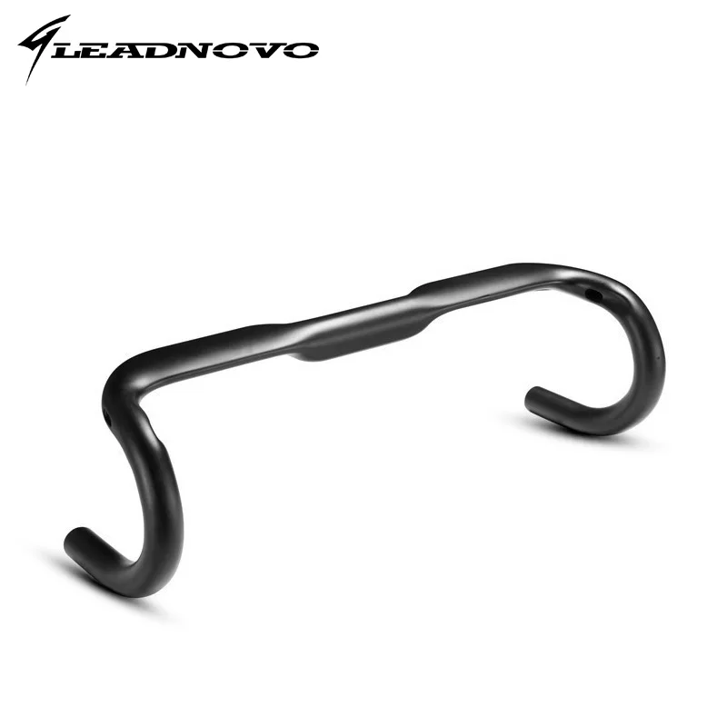 

Super light Flat road bike handlebar carbon handlebar racing cycling bicycle handlebar black Bike Accessories only 270g