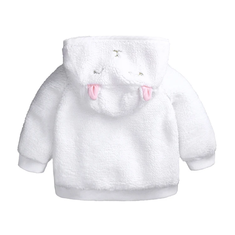 Autumn Winter baby coat love girls outfits boys  clothes warm hooded long sleeve coat bebe costume (4)