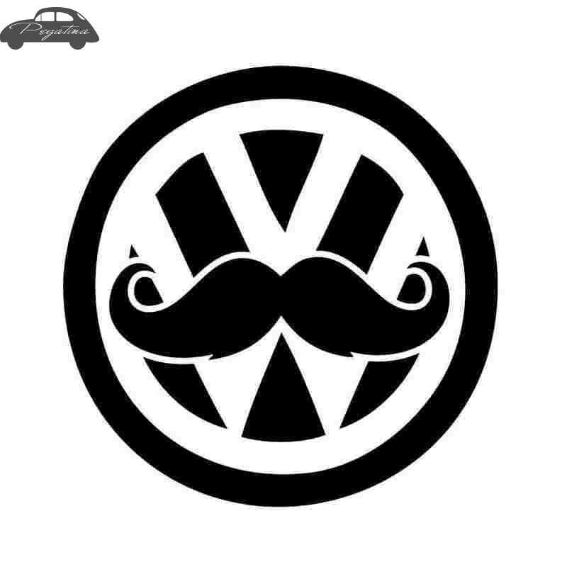 VW Борода Человек виниловая наклейка забавная на автомобиль грузовик гоночный