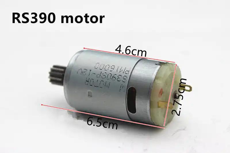 dc motor remote control car