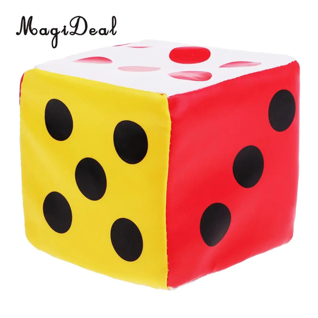 Sponge Dice Foam Dot Dice Playing Dice for Enlightenment Cognition 1-6 Spots